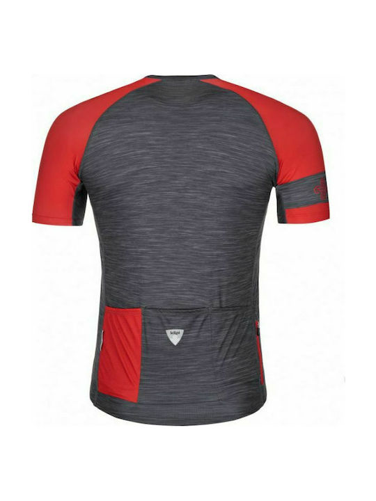 Kilpi Selva Short Sleeves Cycling Jersey Red