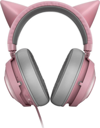 Razer Kraken Kitty Edition Over Ear Gaming Headset with Connection USB Pink