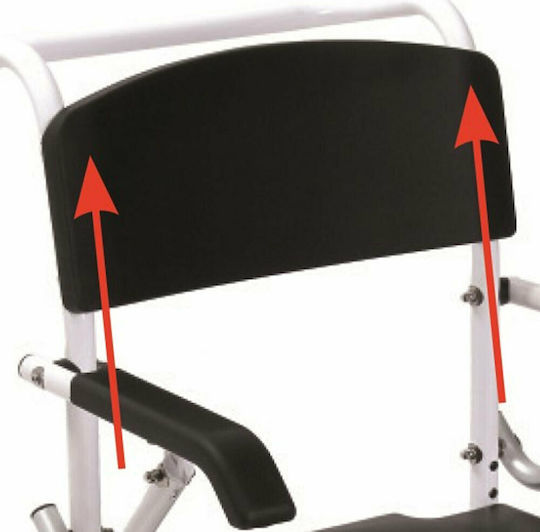 Moretti Moretti Rollstuhl für Badezimmer 46cm RS847