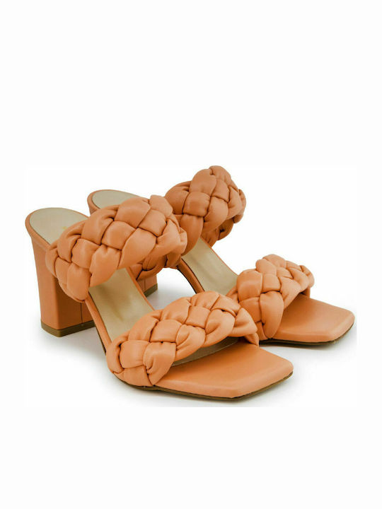 Makis Kotris Women's Sandals Orange