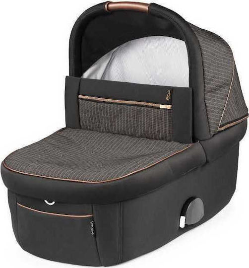 Peg Perego Veloce SL Modular Fiat 500 Edition Reglabil 2 în 1 Cărucior pentru copii Potrivit pentru Nou-născut Gri 10.7kg