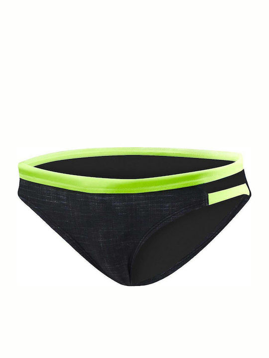 Sandblasted Cove Bikini Slip Μαύρο