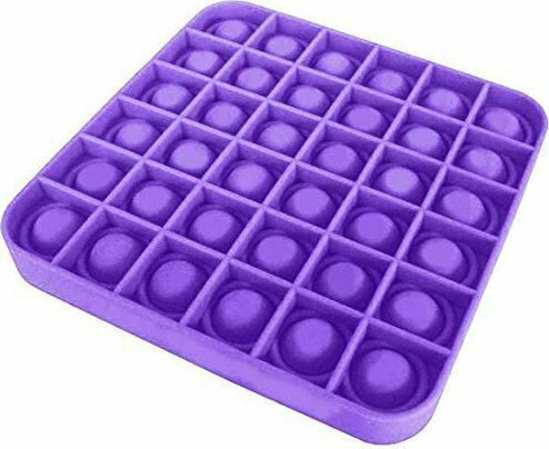 Fidget Pop it Blase Quadrat Silikon Lila