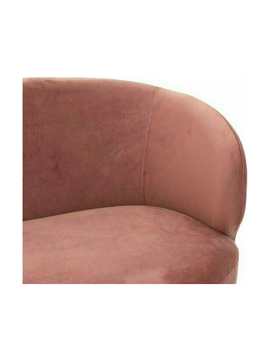 Gloria Canapea Cu Două Locuri Catifea Măr Stricat / Auriu 132x82x83cm