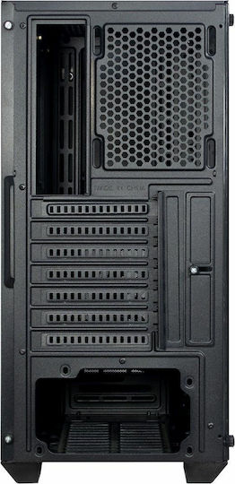 Inter-Tech IT-3306 Cavy Gaming Midi Tower Computer Case with Side Window and RGB Lighting Black