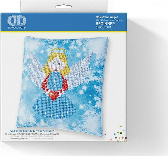 Diamond Dotz Ψηφιδωτό Mini Pillow - Christmas Angel