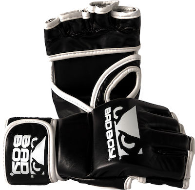 Bad Boy BBE00001 MMA Handschuhe aus Kunstleder Schwarz