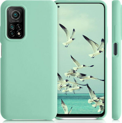 KWmobile Soft Flexible Silicone Back Cover Pastel Green (Xiaomi Mi 10T / Mi 10T Pro)