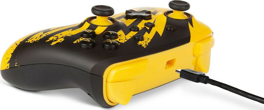 PowerA Enhanced Wired Gamepad for Switch Pikachu Lightning