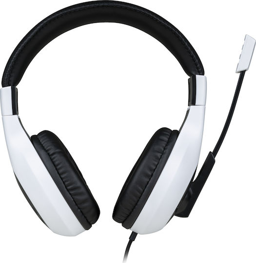 Bigben Interactive Stereo For PS5 On Ear Gaming Headset cu conexiune 3,5mm Alb