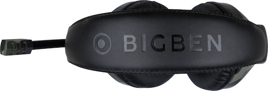 Bigben Interactive Stereo Over Ear Gaming Headset cu conexiune 3,5mm Verde