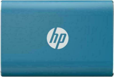 HP P500 USB 3.1 External 2.5" SSD 250GB Blue