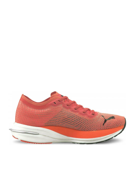 Puma Deviate Nitro Sport Shoes Running Red