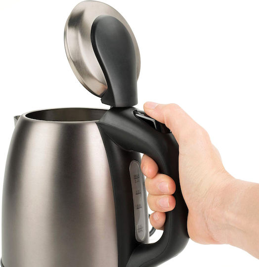 Black & Decker BXKE2202E Reisekessel 1.2Es 2200W Silber