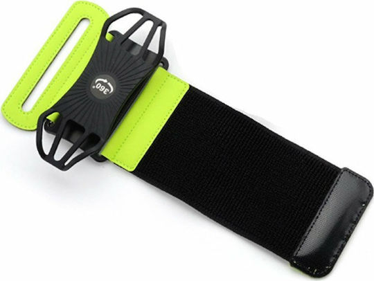 Universal Running Forearm Armband Arm Band up to 6" Green