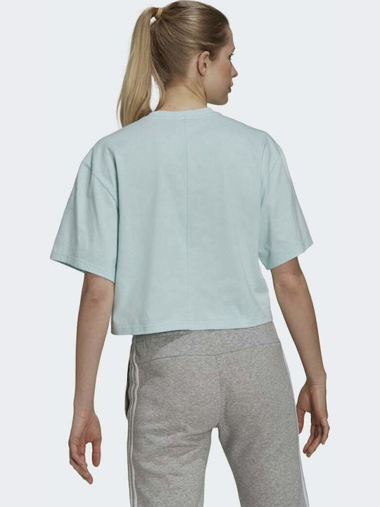 adidas You Logo Blouse Light Blue