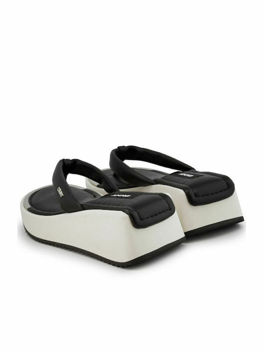 Maeryn Women's Platform Flip Flops Black