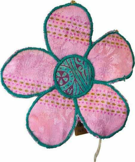 Synchronia Decorative Garland Garland Flowers Handmade Multicolour Wooden 110x110cm