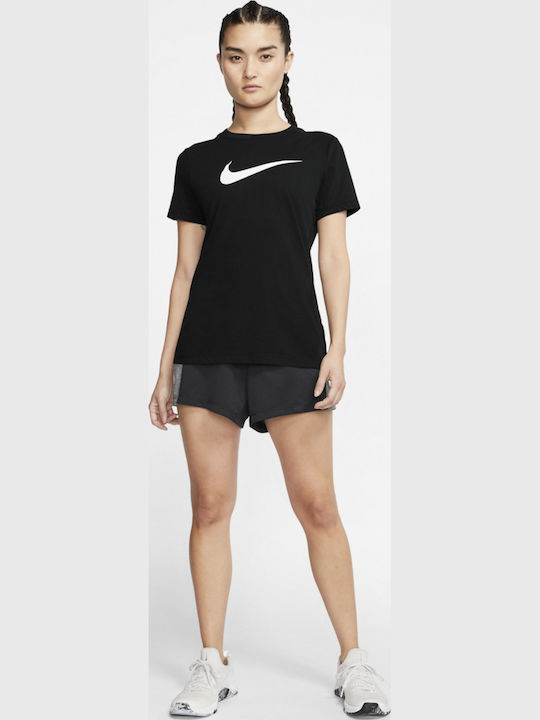 Дамска T-shirt Dri-Fit Черна