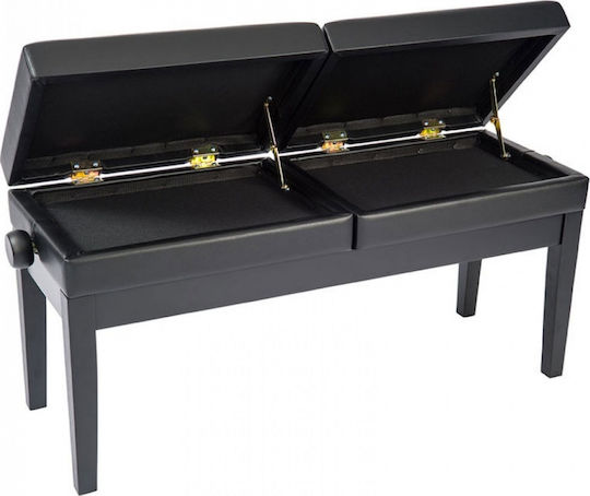 Kinsman KPB-20 Adjustable Piano Bench Black L110xW35cm