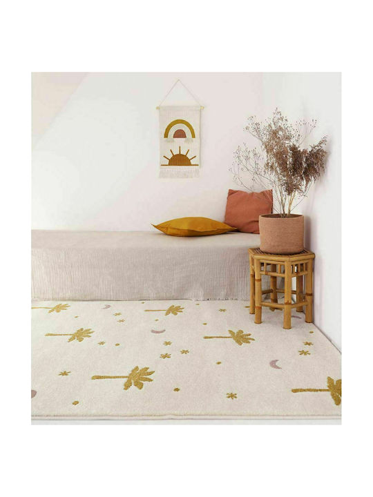 Nattiot Little Palm Παιδικό Χαλί Εκρού 120x170cm