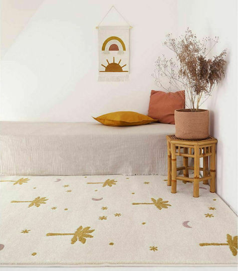 Nattiot Little Palm Ecru 120x170cm