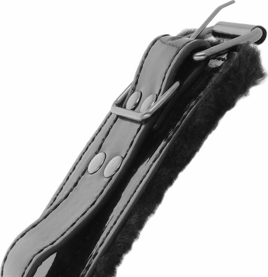 Darkness Ankle Restraints With Padlock Cătușe în Culoare Negru