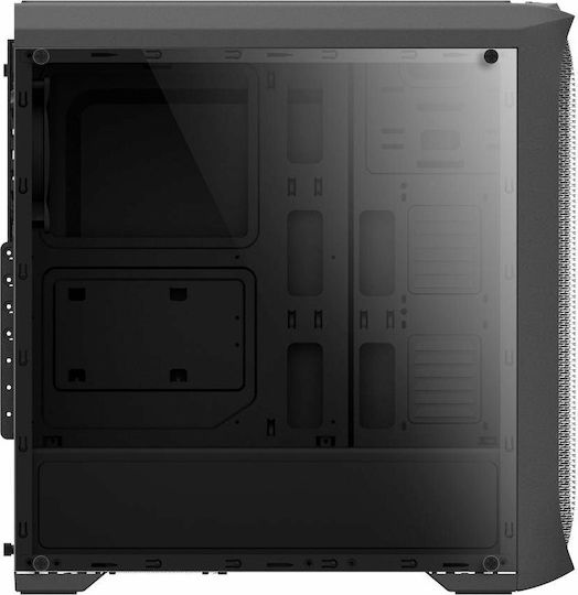 Zalman N5 MF Gaming Midi Tower Κουτί Υπολογιστή με Πλαϊνό Παράθυρο Μαύρο