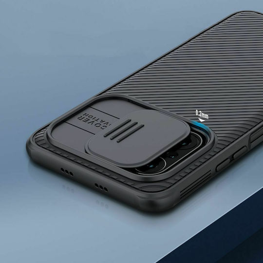 Nillkin CamShield Umschlag Rückseite Kunststoff 1.5mm Schwarz (Poco F3 / Mi 11i)