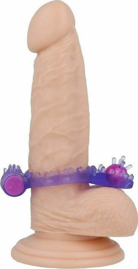 Love Casual Ring Vibrating Double Pleasure Purple