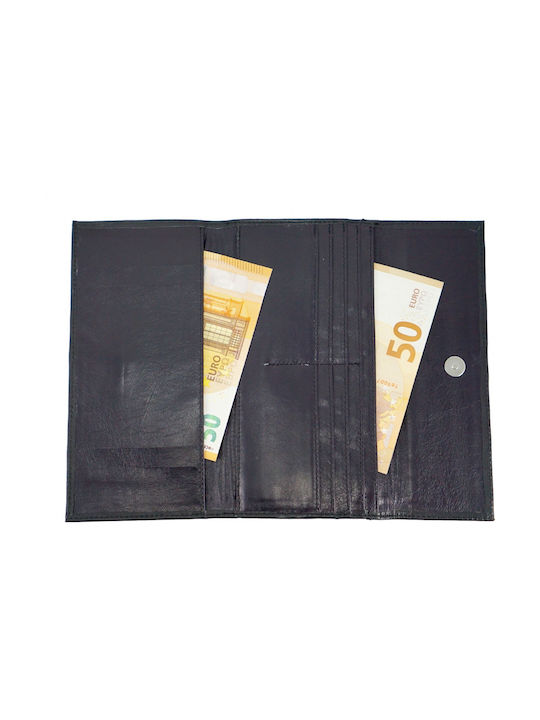 Leather wallet MYBAG 336 BLACK BLACK BLACK BLACK