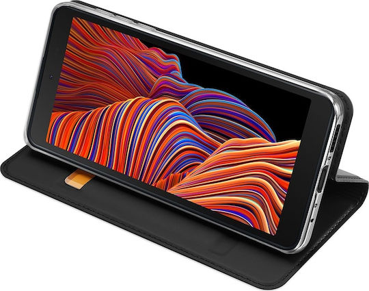 Dux Ducis Skin Pro Book Synthetic Leather Black (Galaxy XCover 5)