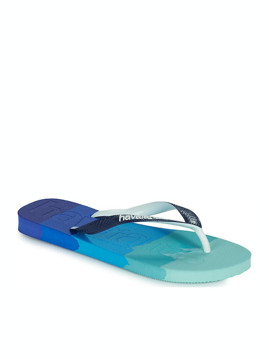 Top Logomania Men's Flip Flops Blue