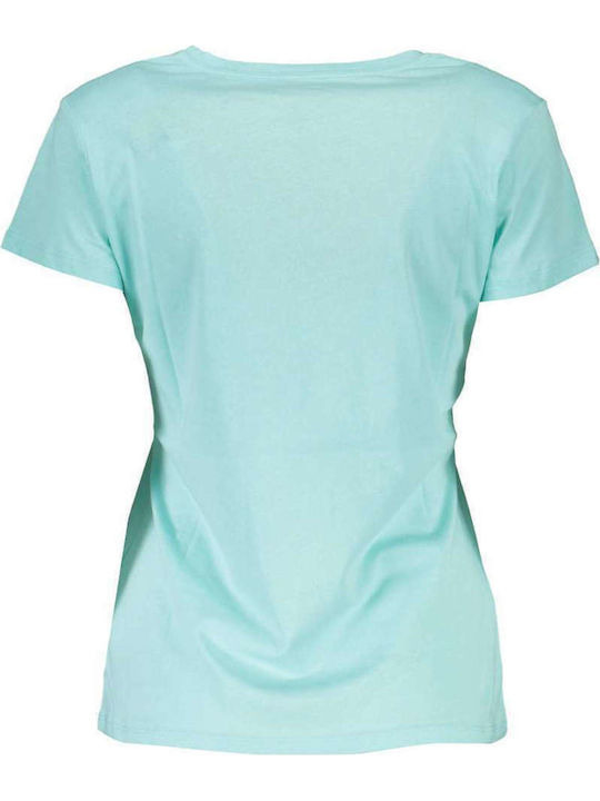 Women's Short Sleeve T-shirt Light Blue