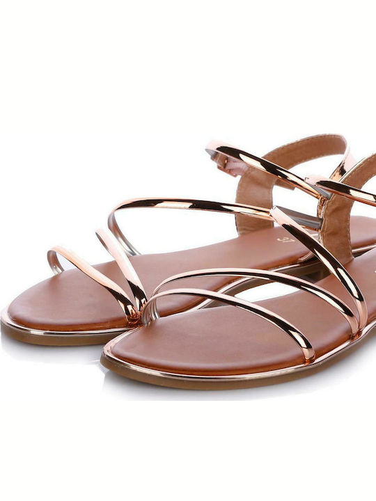 Seven Women's Flat Sandals with Strap in Pink Color M468D8961546