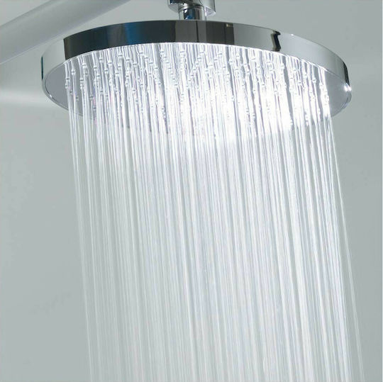 Interflex Round Showerhead 20cm Chrome