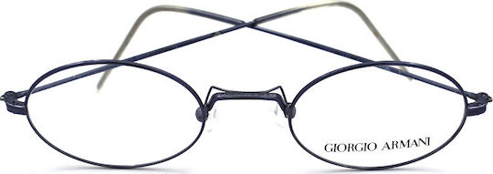 Giorgio Armani Metal Eyeglass Frame Gray AR1042 1229