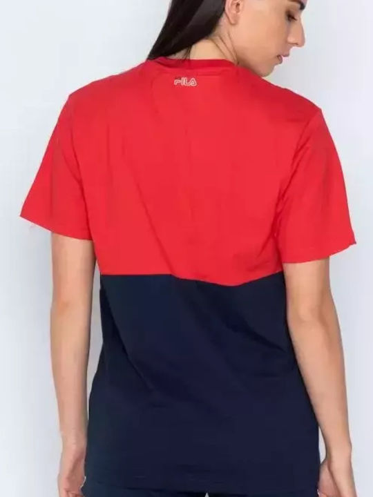 Fila Caspar Γυναικείο Αθλητικό T-shirt Navy Μπλε