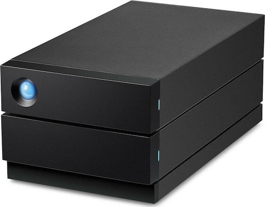 Lacie 2Big Raid USB-C Εξωτερικός HDD 36TB Multi-Bay Μαύρο