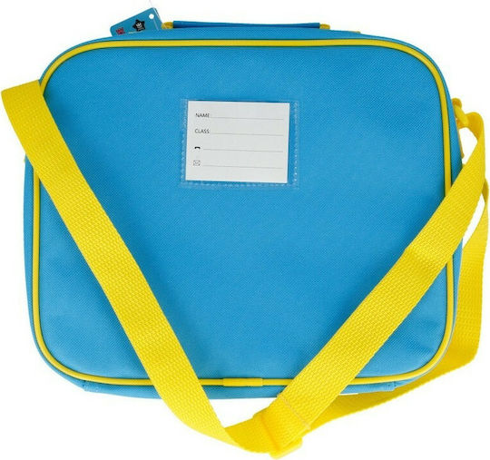 Stor Schulische Isothermische Lunch-Tasche zum Umhängen Mehrfarbig Baby Hai