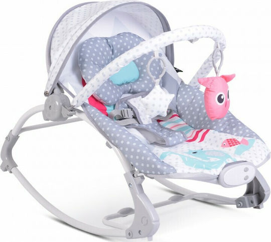 Cangaroo Electric Baby Relax Lovely Forest with Music and Vibration Gray for Child up to 9kg
