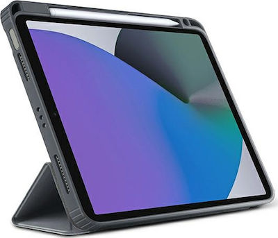 Uniq Moven Flip Cover Synthetic Leather / Plastic Charcoal Grey (iPad 2019/2020/2021 10.2'') UNIQ-NPDA10.2GAR-MOVGRY