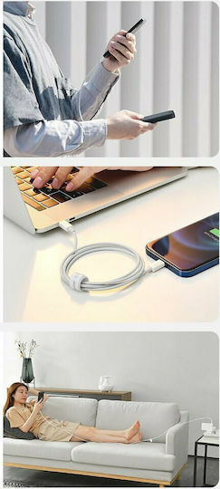 Baseus Superior USB-C to Lightning Cable 20W White 2m (CATLYS-C02)