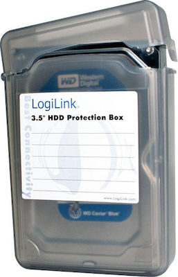 LogiLink Protective Case Protection Box for 3.5" Black (UA0133B)