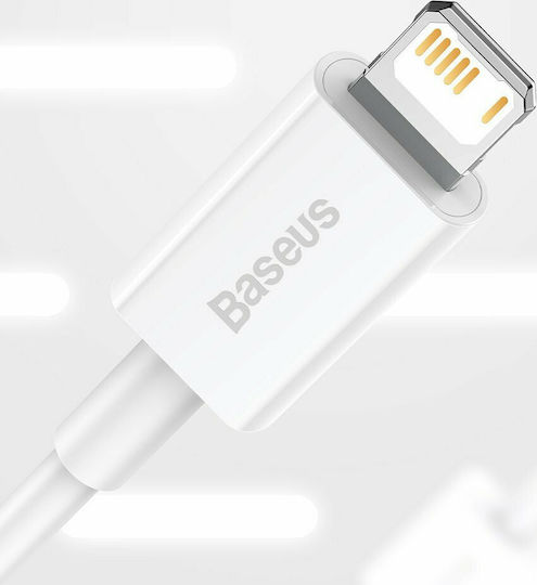 Baseus Superior Series USB to Lightning Cable Λευκό 1m (CALYS-A02)