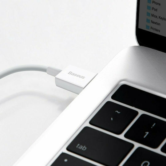 Baseus Superior Series USB-A to Lightning Cable White 0.25m (CALYS-02)