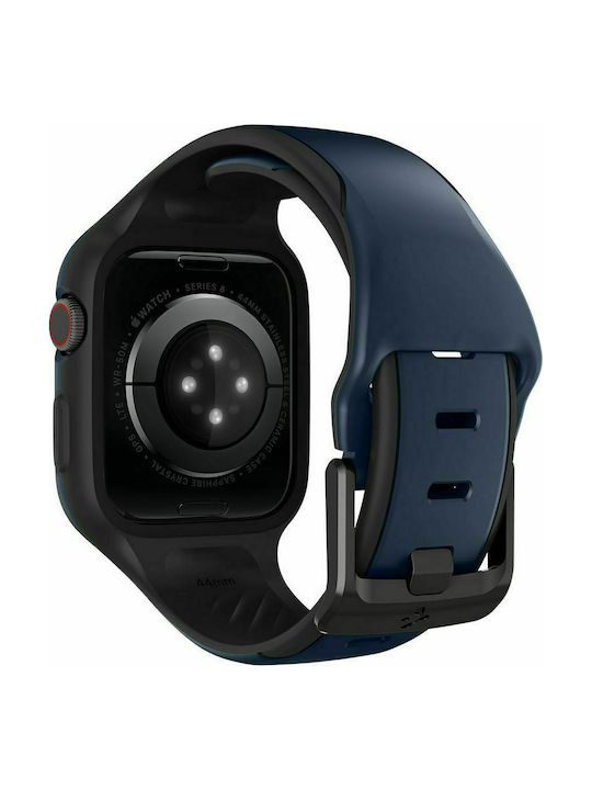 Spigen Liquid Air Pro Θήκη Σιλικόνης σε Μπλε χρώμα για το Apple Watch 44mm