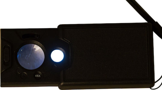 Levenhuk Увеличителна леща със светлина Zeno Gem M13 Черен