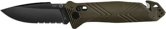 TB Outdoor CAC 200 Taschenmesser Khaki