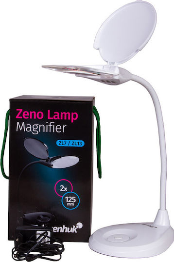Levenhuk Lentilă de mărire cu lumină ZL13 Zeno Lamp Alb